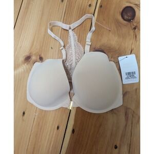 Lively Lace racerback comfort  t shirt Bra nude cream Size 32 DDD, summer sexy